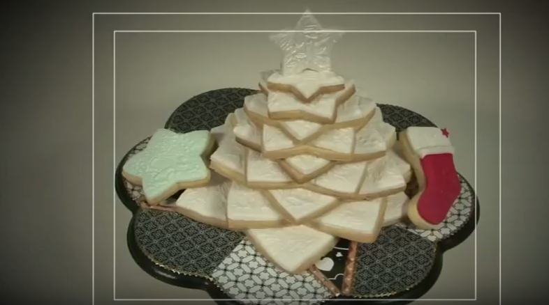 Decorar Galletas - Pinitos de Navidad 