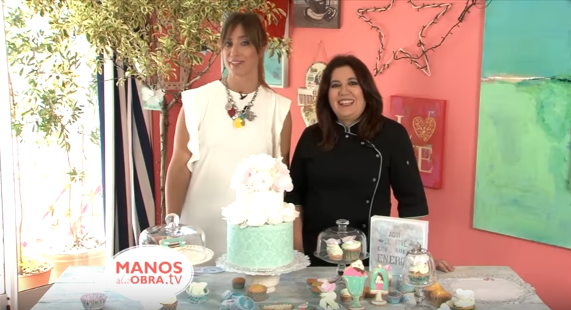 ManosalaObraTv Programa 104 2016 Deco Tortas y Fiestas - Paula Domenech